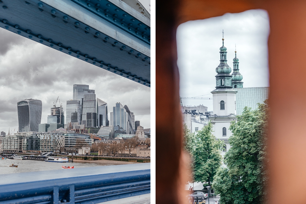 Frame within the frame composition